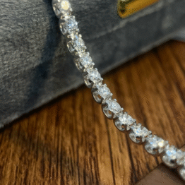 Lab-Grown Diamond Tennis Bracelet